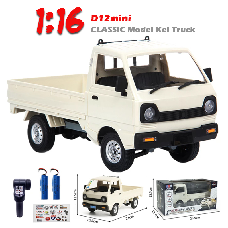 Kid Toys And More - WPL D12 Mini 1:16 RC Car