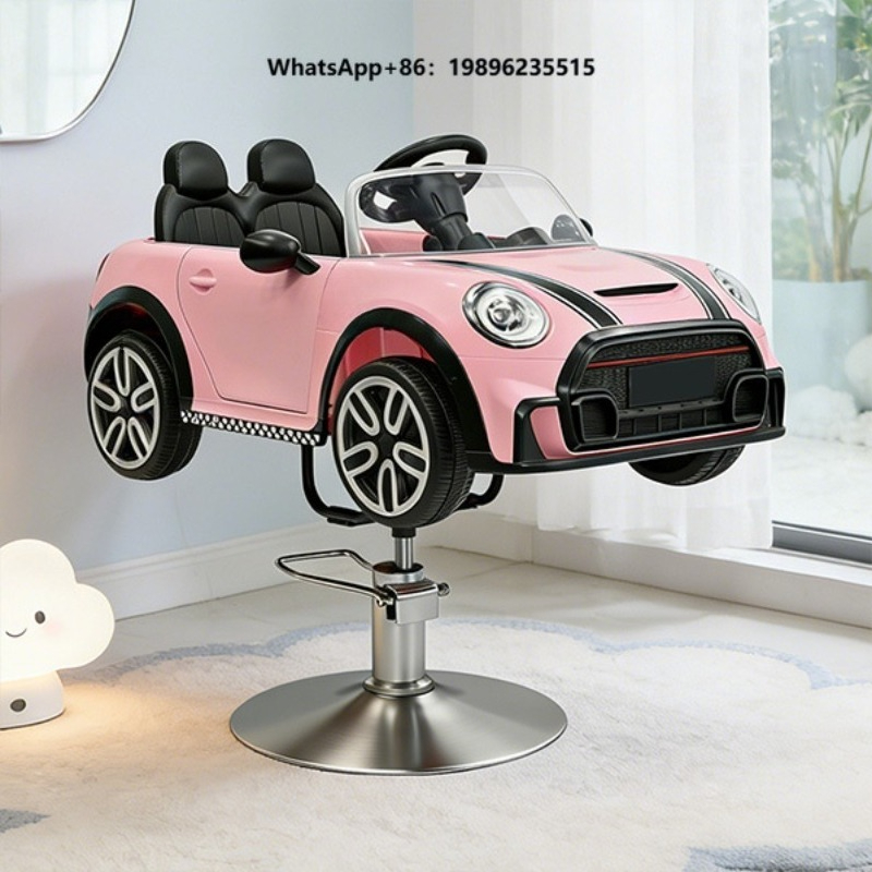 Kids Toys In Wholesale - Wholesale Pink Hydraulic Kids Barber Salon