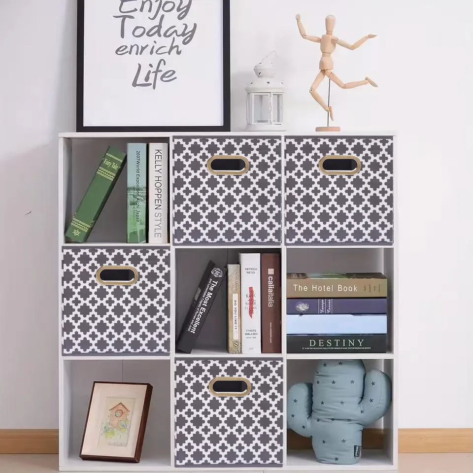 Kids Toys Drawers - Multi-functional Foldable Storage Cubes Drawer for