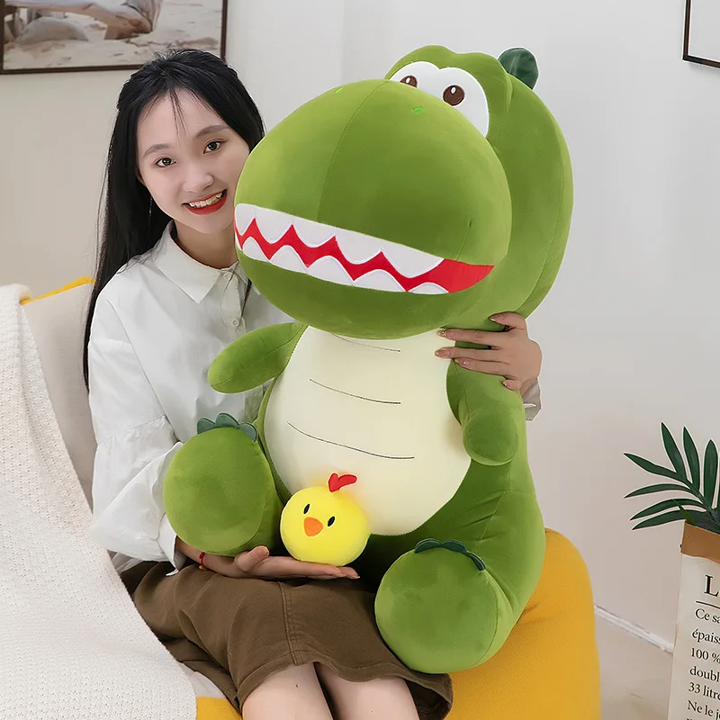 Kids Quirky Toys - Kawaii Dumb Chicken Dinosaur Stuffed Plush