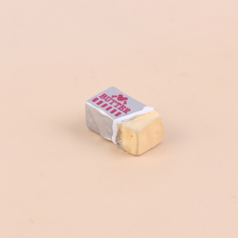 Play Kitchen Set - Doll House Accessories 6Pcs Simulation Food