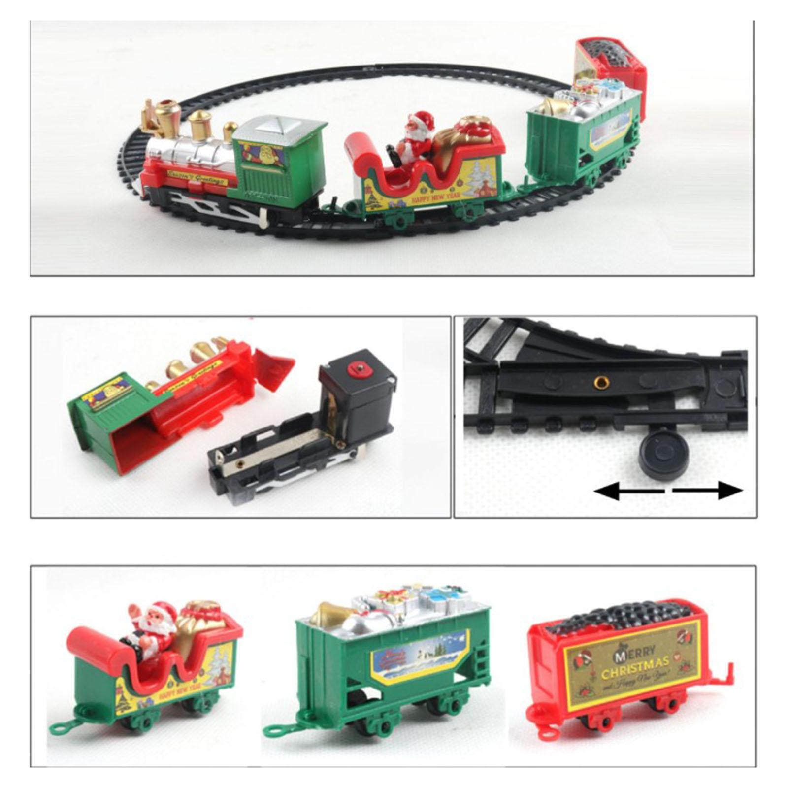 Kids Toys Big W - Electric Christmas Train Tracks Set Kids