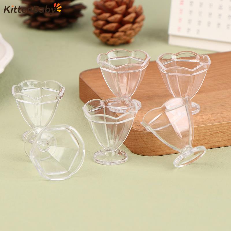 Play Kitchen Set - 4Pcs-17Pcs 1:12 Scale Plate Cup Dish