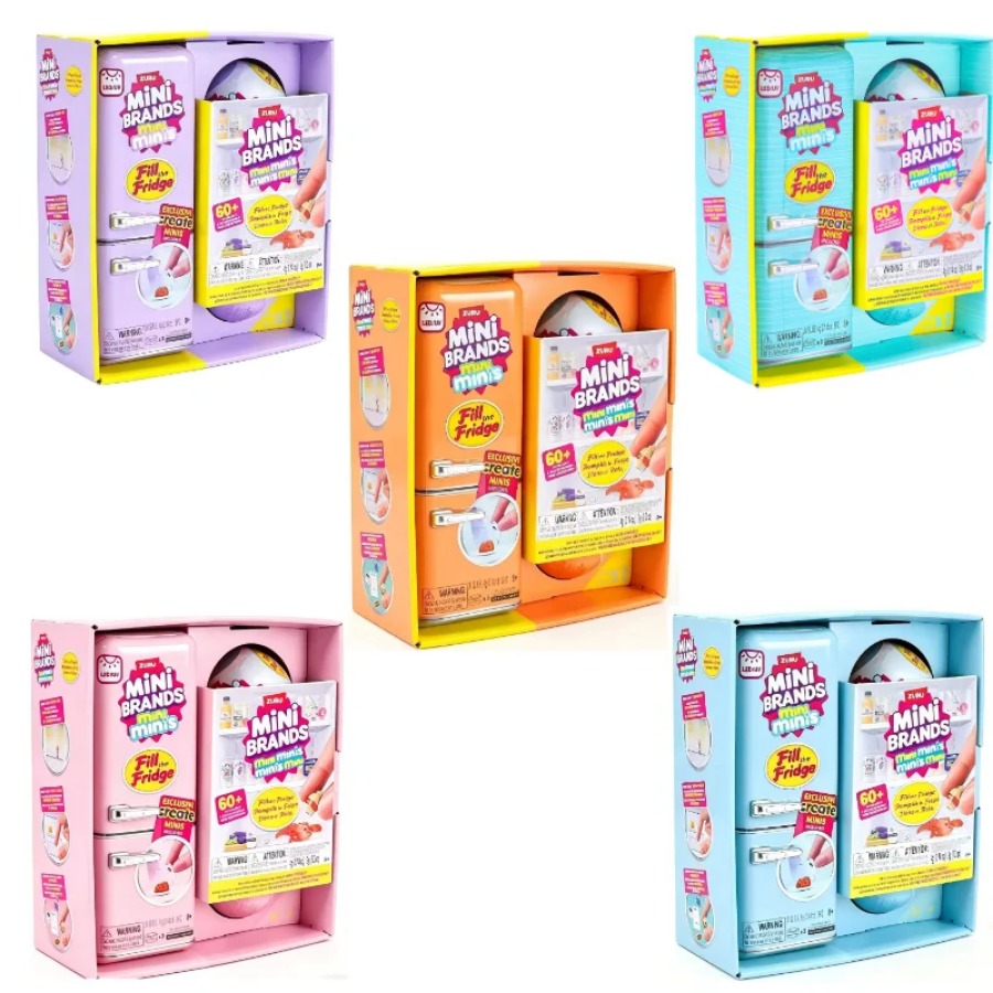 Play Kitchen Set - ZURU 5 Surprise Mini Fridge Ball