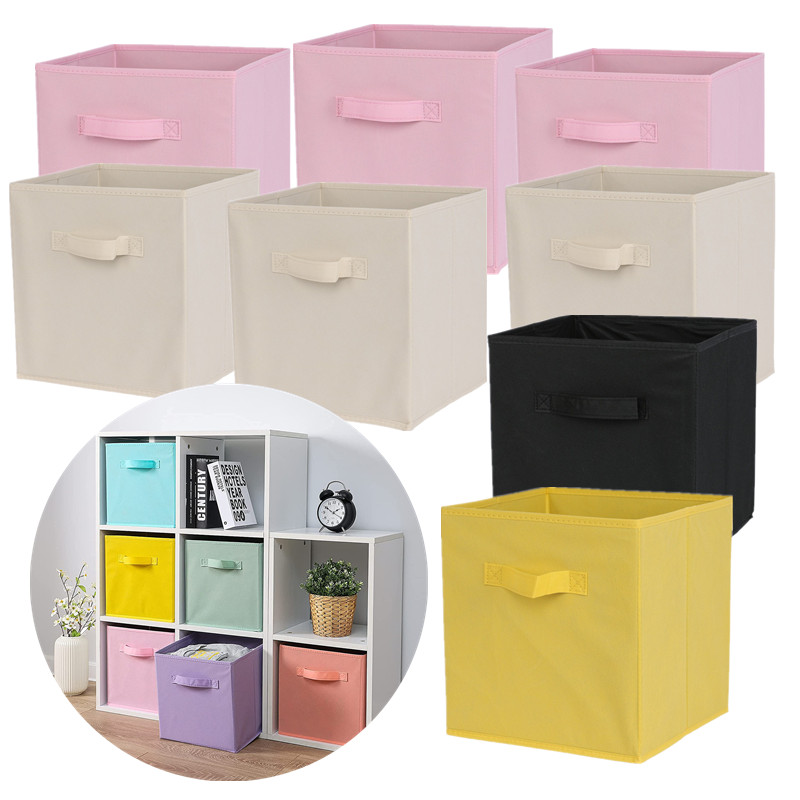 Kids Toys Drawers - Collapsible Cube Storage Bin Non Woven