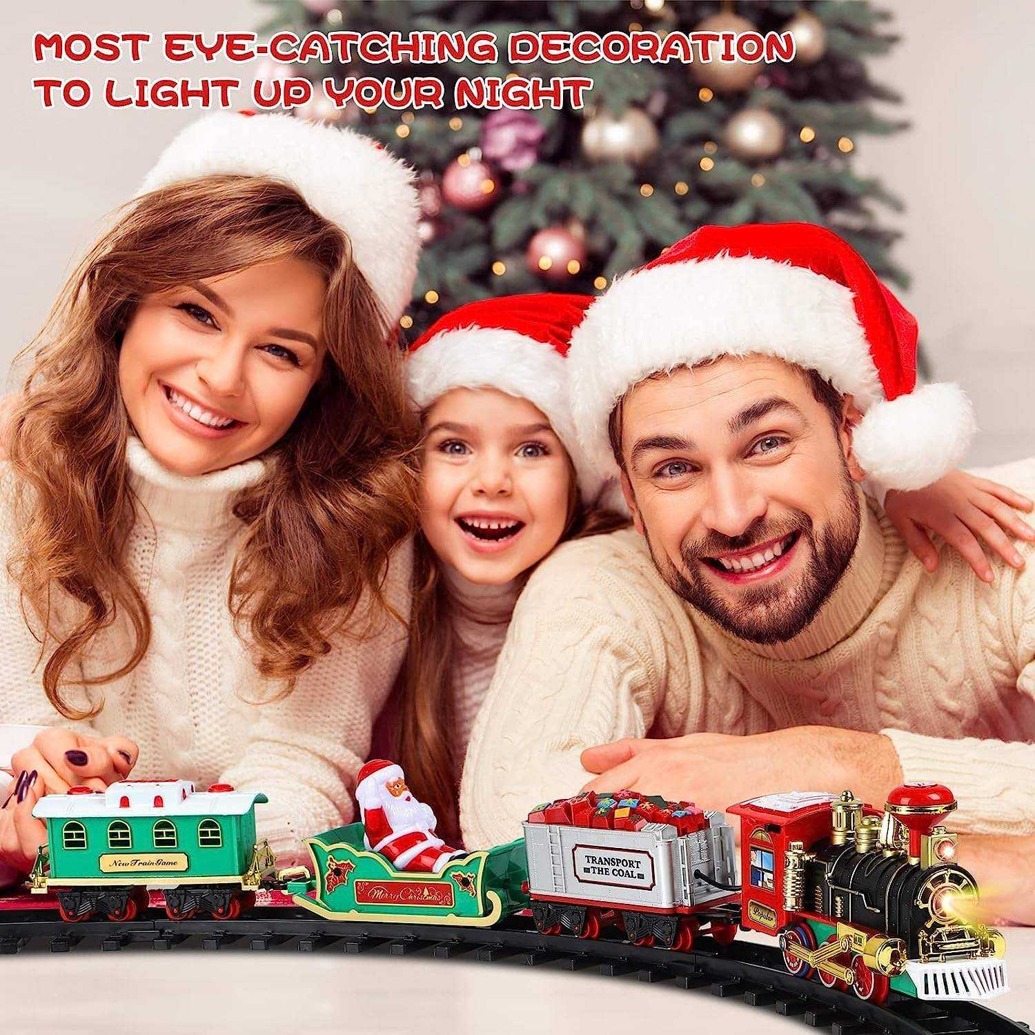 Christmas Electric Train Set w - огляд і ціна Kids Toys Xmas