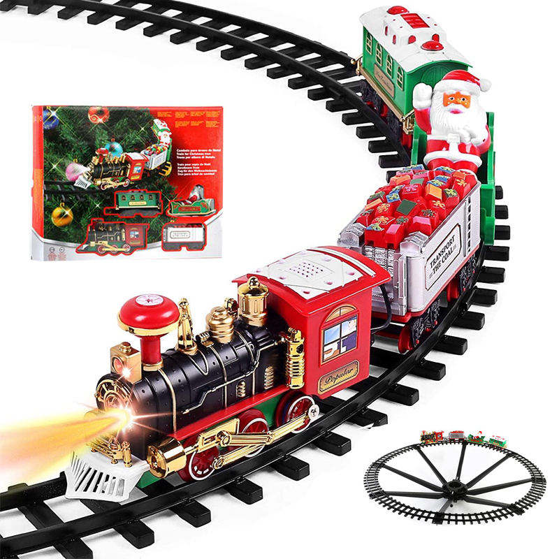 Christmas Electric Train Set w - огляд і ціна Kids Toys Xmas