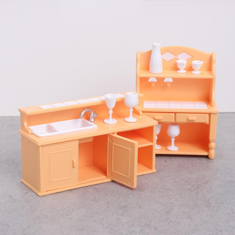 (.) 1 Set Dollhouse Kitchen Fu - огляд і ціна Play Kitchen Set