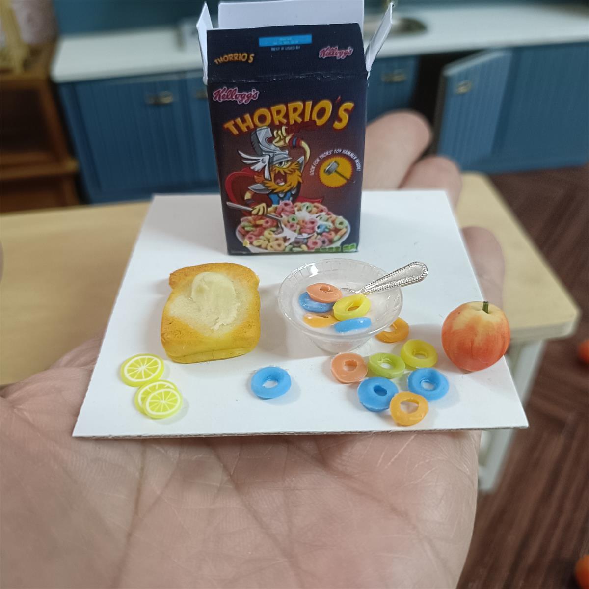 Handmade 1/6 Miniature breakfa - огляд і ціна Play Kitchen Set