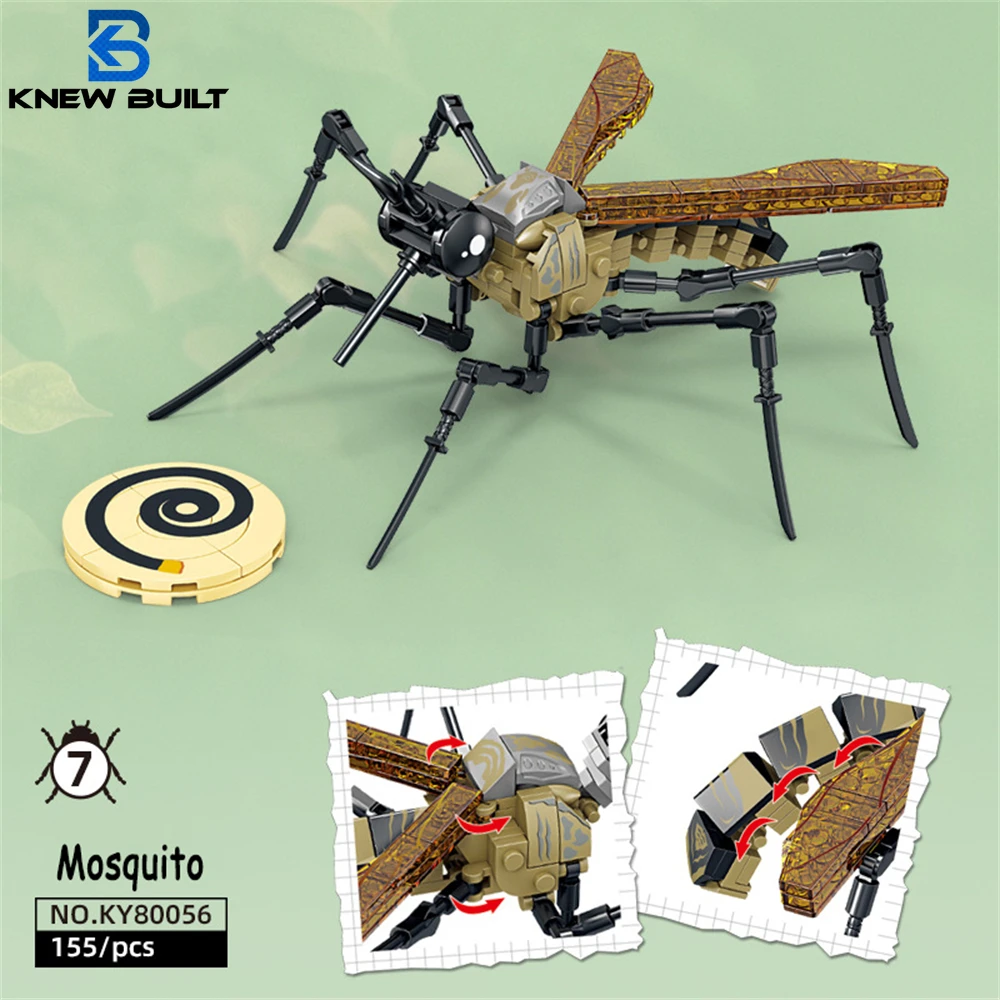Mosquito Insects Building Bloc - огляд і ціна Kid Toys And More