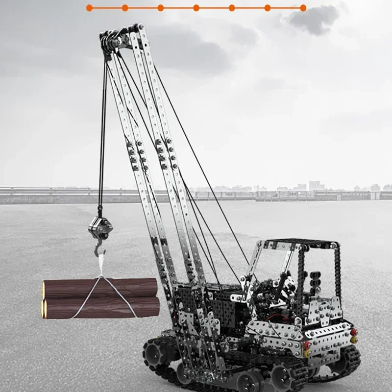 DIY Metal RC Crane Electric Ho - огляд і ціна Kids Toys Review