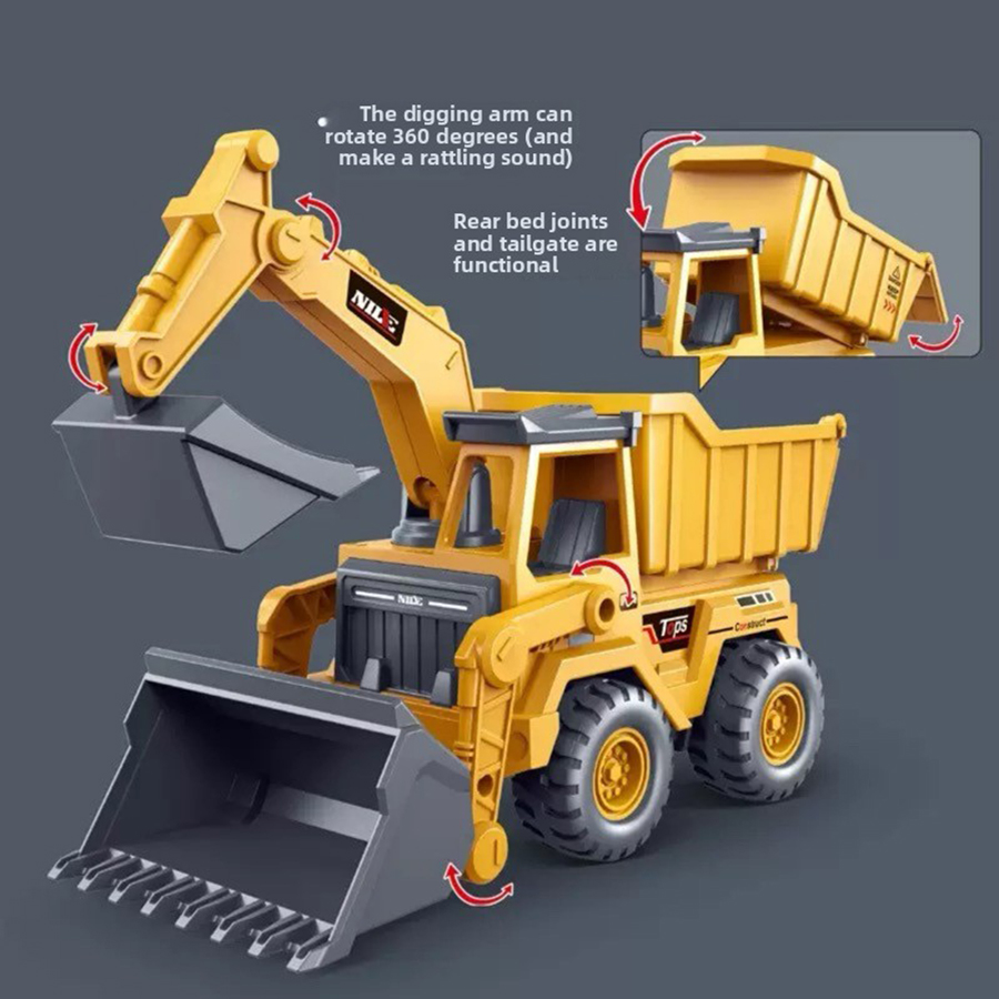 1pcs Excavator Truck Model Toy - огляд і ціна Kids Toys Review
