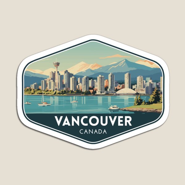 Vancouver Canada Travel Art  M - огляд і ціна Kids Toys Vancouver