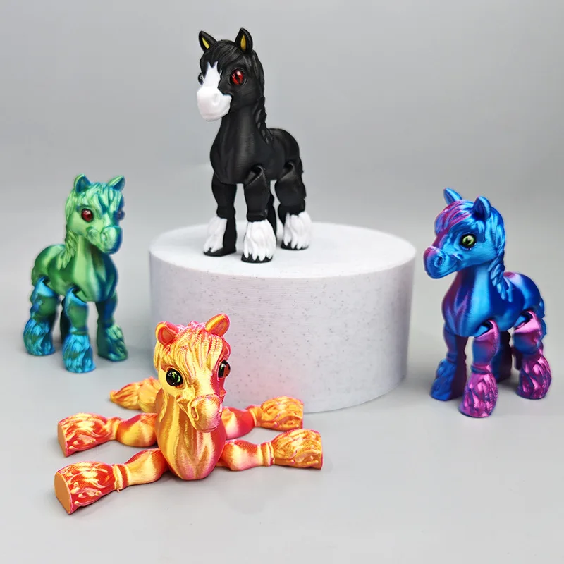 3D Printed Multi-joint Movable - огляд і ціна Kids Toys Horse