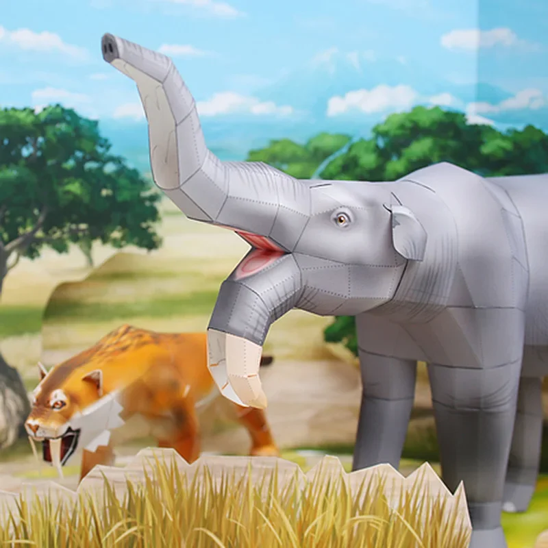 Deinotherium Elephant Origami  - огляд і ціна Kids Toys Elephant