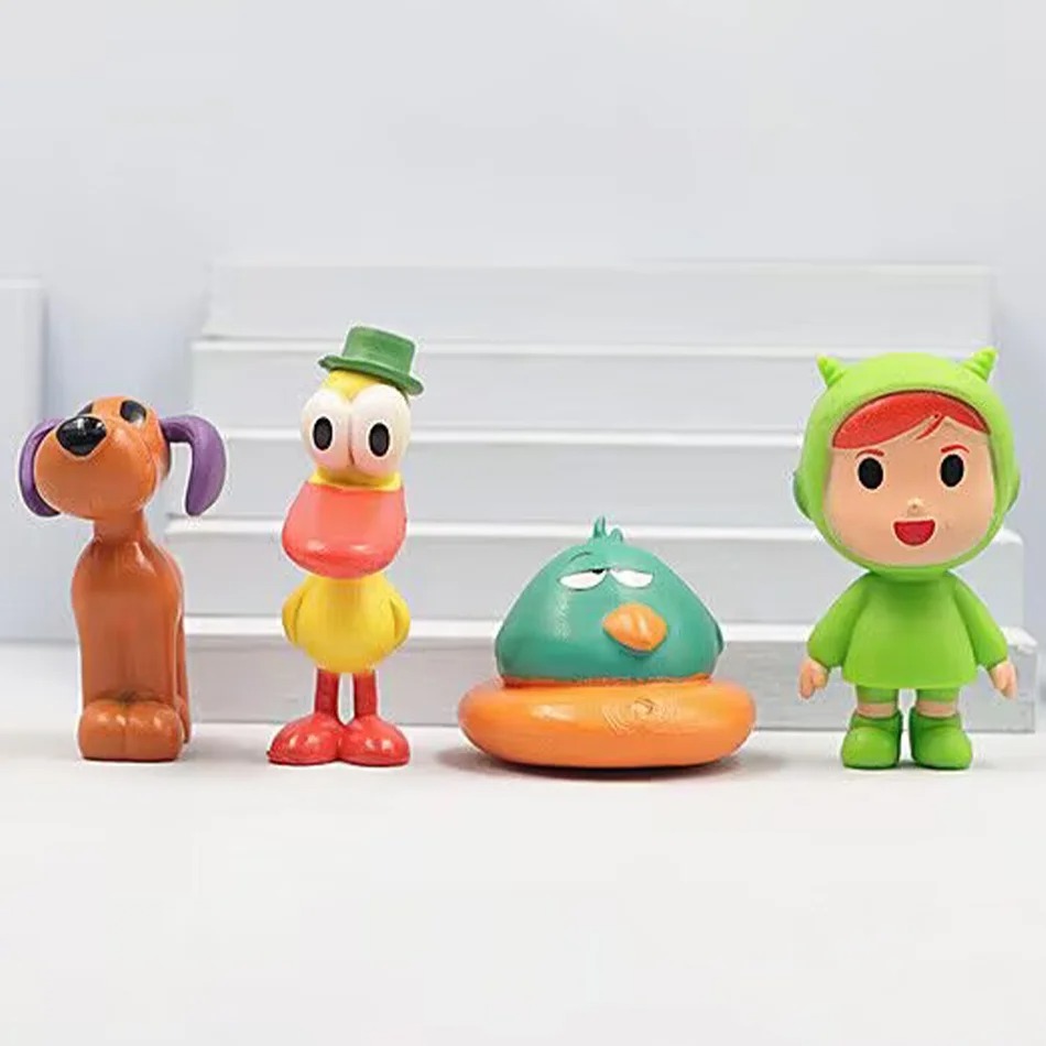 7Pcs/Set Pocoyo Animal Toy Bir - огляд і ціна Kids Toys Elephant