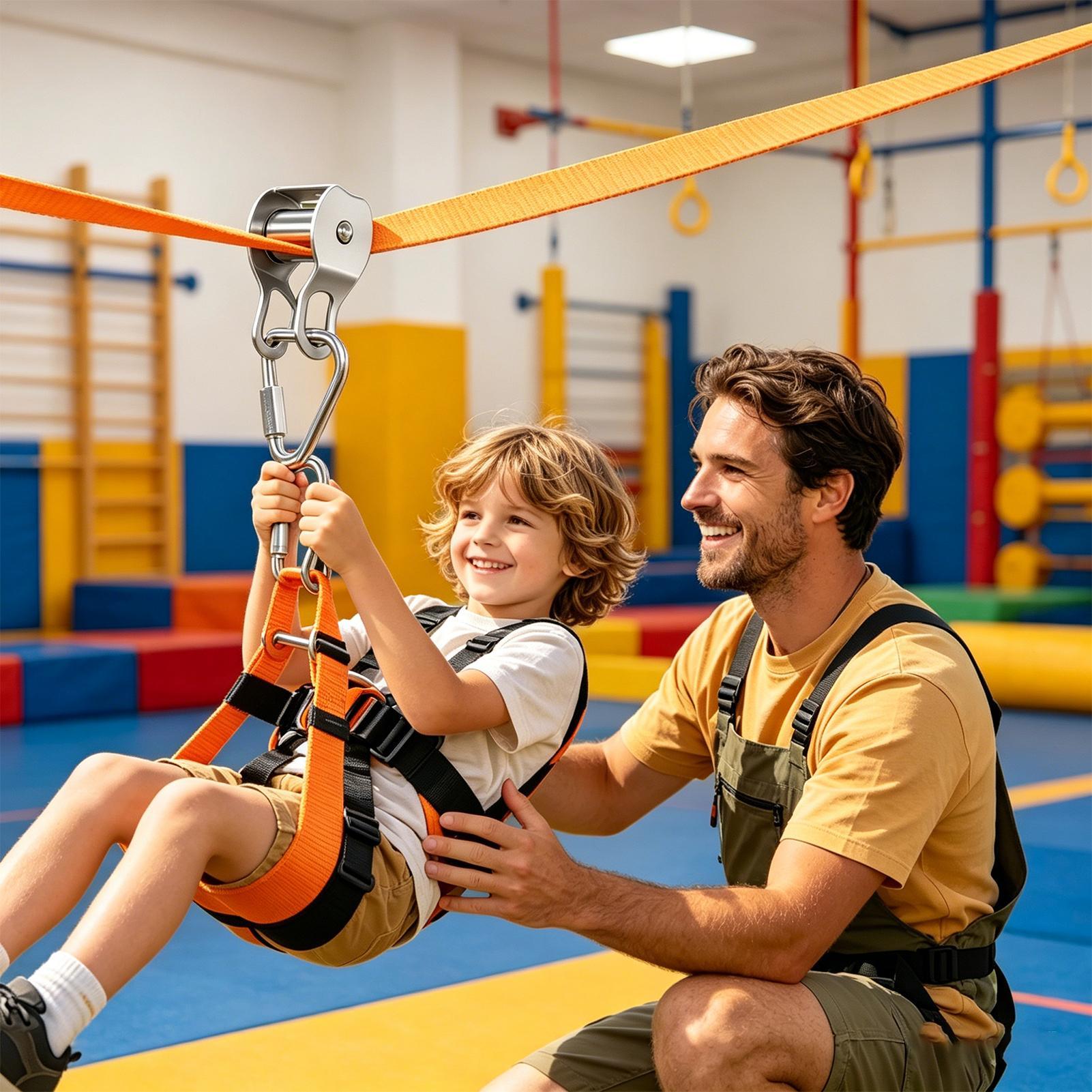 Zip Line for Kids Balance Fun  - огляд і ціна Kids Zip Toys