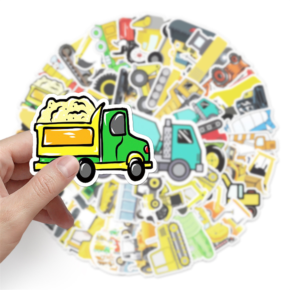 10/30/50PCS Cartoon Truck Exca - огляд і ціна Kids Toys In Wholesale