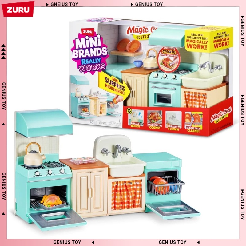 Zuru Mini Brands Magic Cook Ki - огляд і ціна Play Kitchen Set
