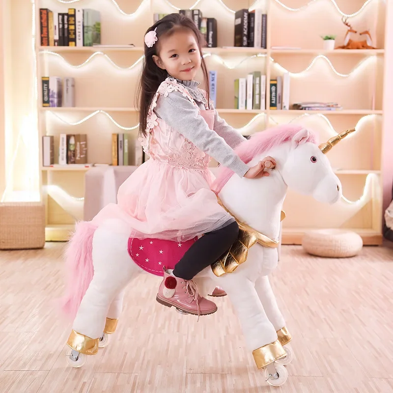 Multi-Color Jumping Horse Larg - огляд і ціна Kids Toys Horse