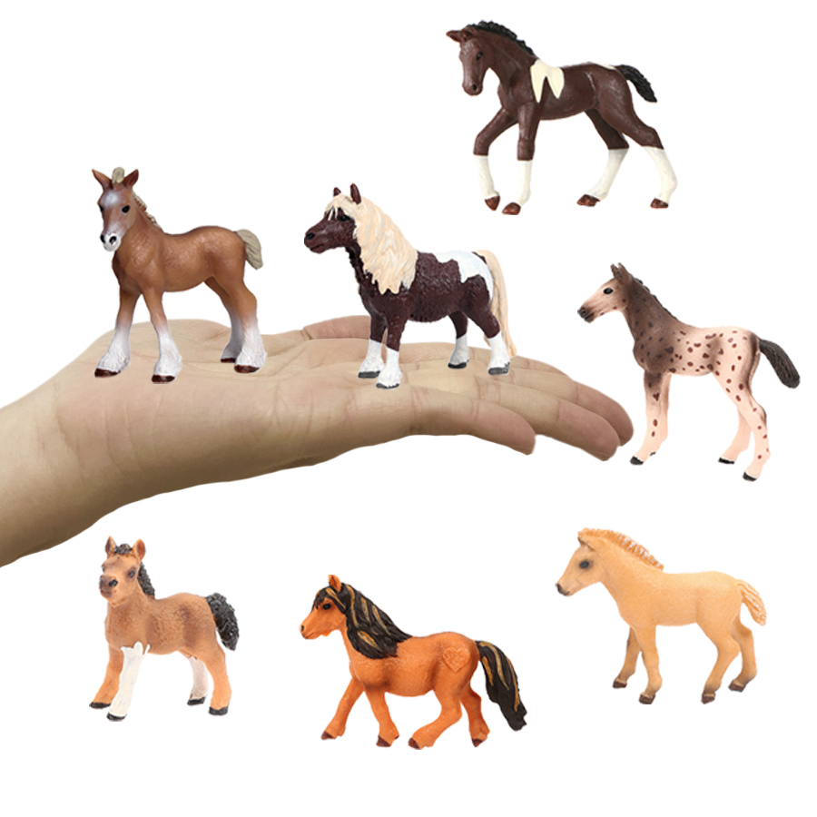 Horse Figurine Farm Animals Po - огляд і ціна Kids Toys Horse