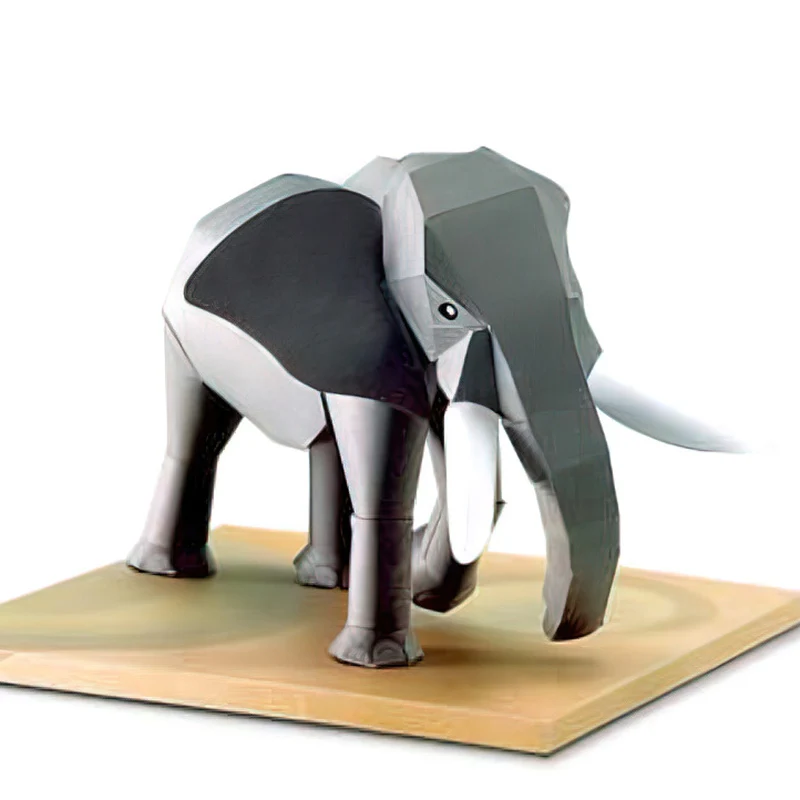 African Elephant Origami Art M - огляд і ціна Kids Toys Elephant