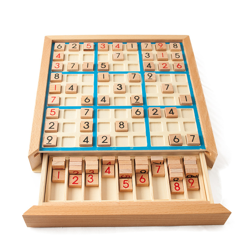Sudoku Board Game with Thinkin - огляд і ціна Kids Toys Drawers