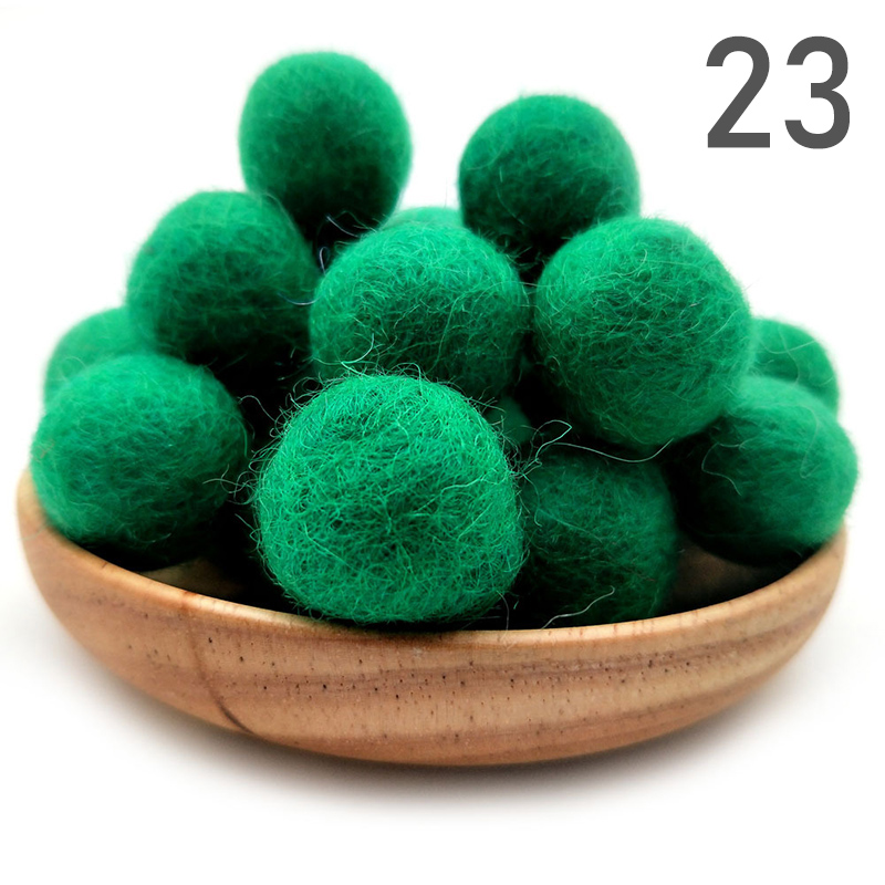 10/30pcs 2cm Wool Felt Balls R - огляд і ціна Kids Toys In Wholesale