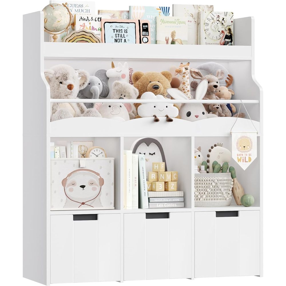 Kids Toy Storage Organizer wit - огляд і ціна Kids' Toy