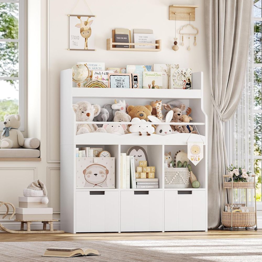 Kids Toy Storage Organizer wit - огляд і ціна Kids' Toy