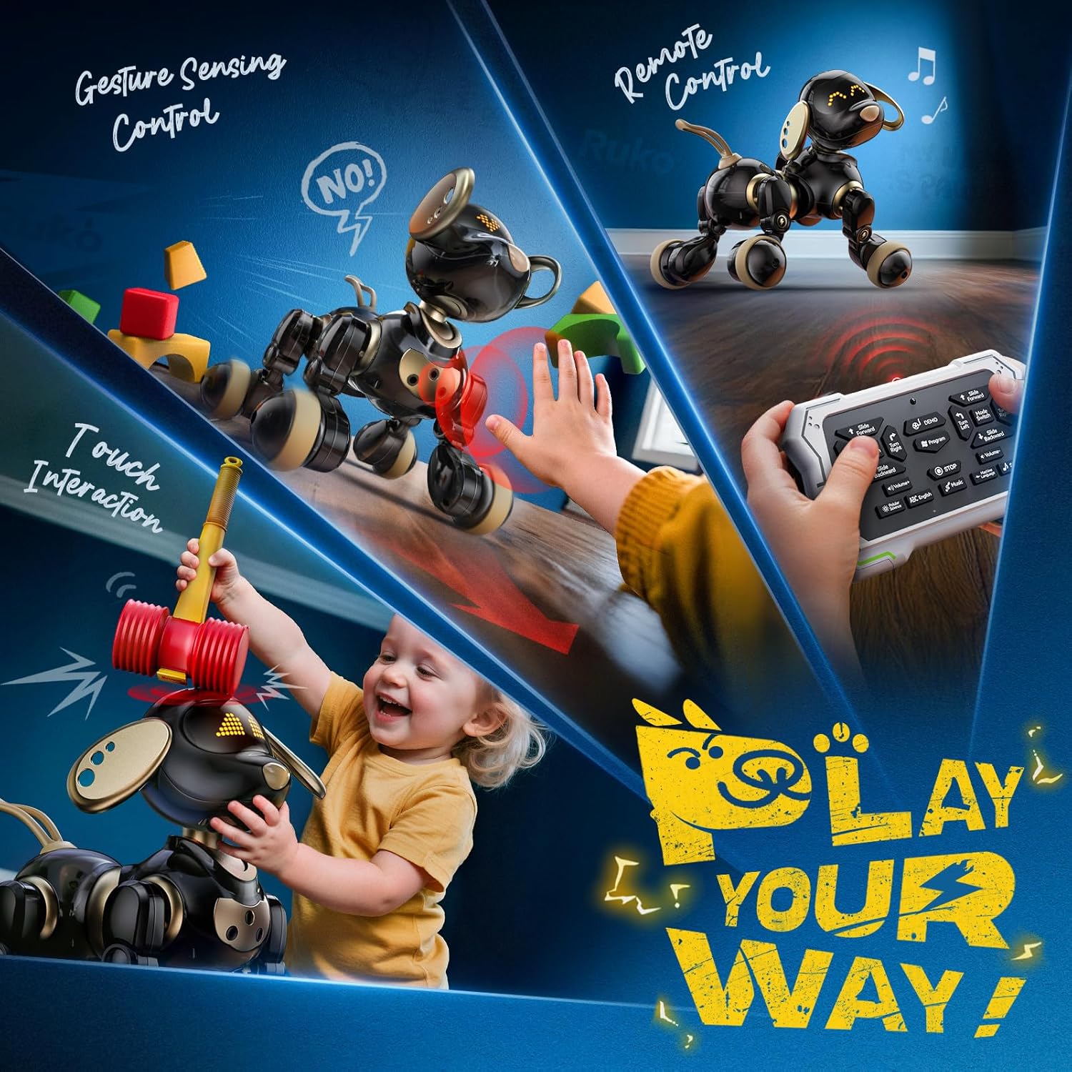 Smart 2.4G AI Robot dog toy In - огляд і ціна Kid Toys And More