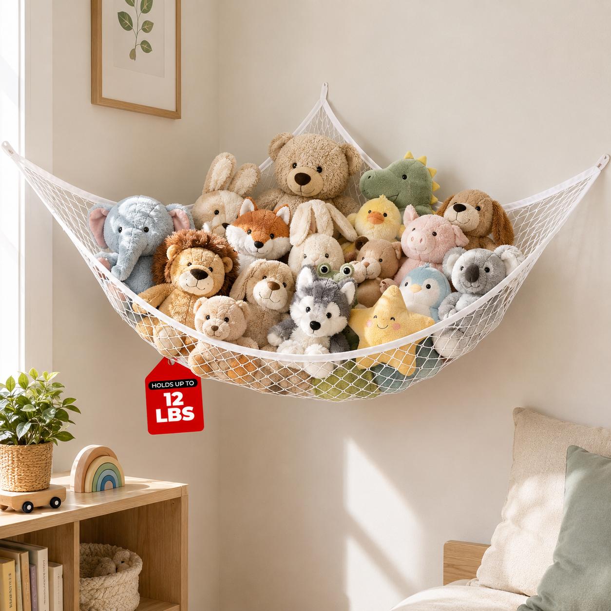 Mesh Toy Storage Hammock Hangi - огляд і ціна Kids' Toy