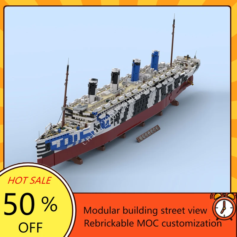 10615PCS MOC HMT Olympus Titan - огляд і ціна Kids Toys Xmas