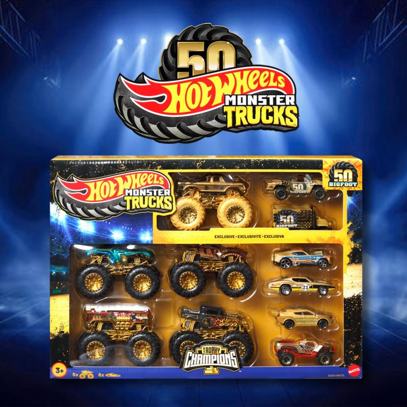 Hot Wheels Monster Trucks Trop - огляд і ціна Hot Wheels Car Monster Trucks