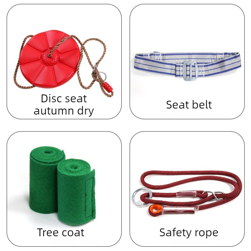 Kids Zipline Kit with Disc Swi - огляд і ціна Kids Zip Toys