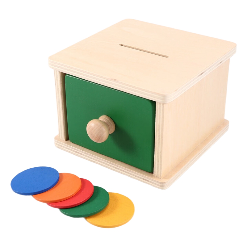 Kids Wooden Coin Box Drawer Ga - огляд і ціна Kids Toys Drawers
