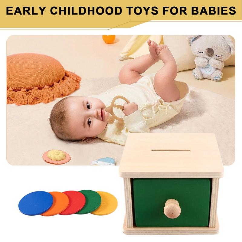 Kids Wooden Coin Box Drawer Ga - огляд і ціна Kids Toys Drawers