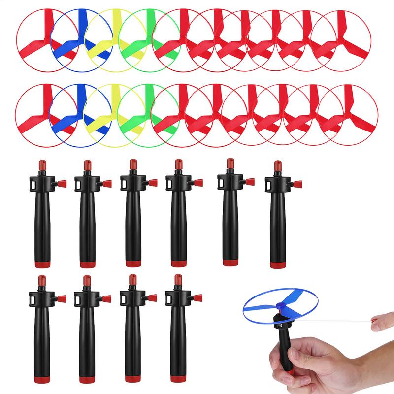 10 set Pull String Flying Disc - огляд і ціна Kids Zip Toys