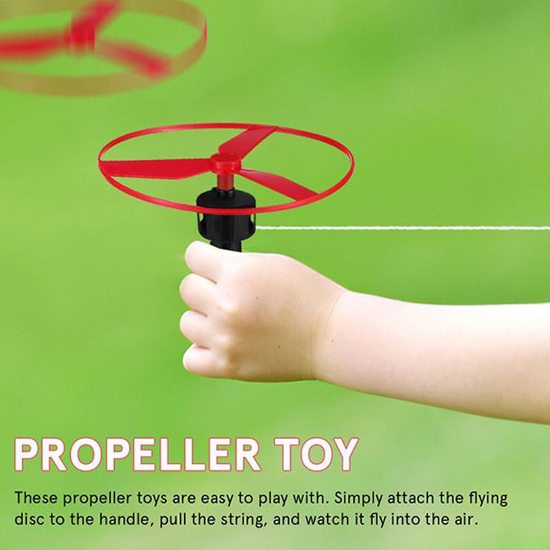 10 set Pull String Flying Disc - огляд і ціна Kids Zip Toys