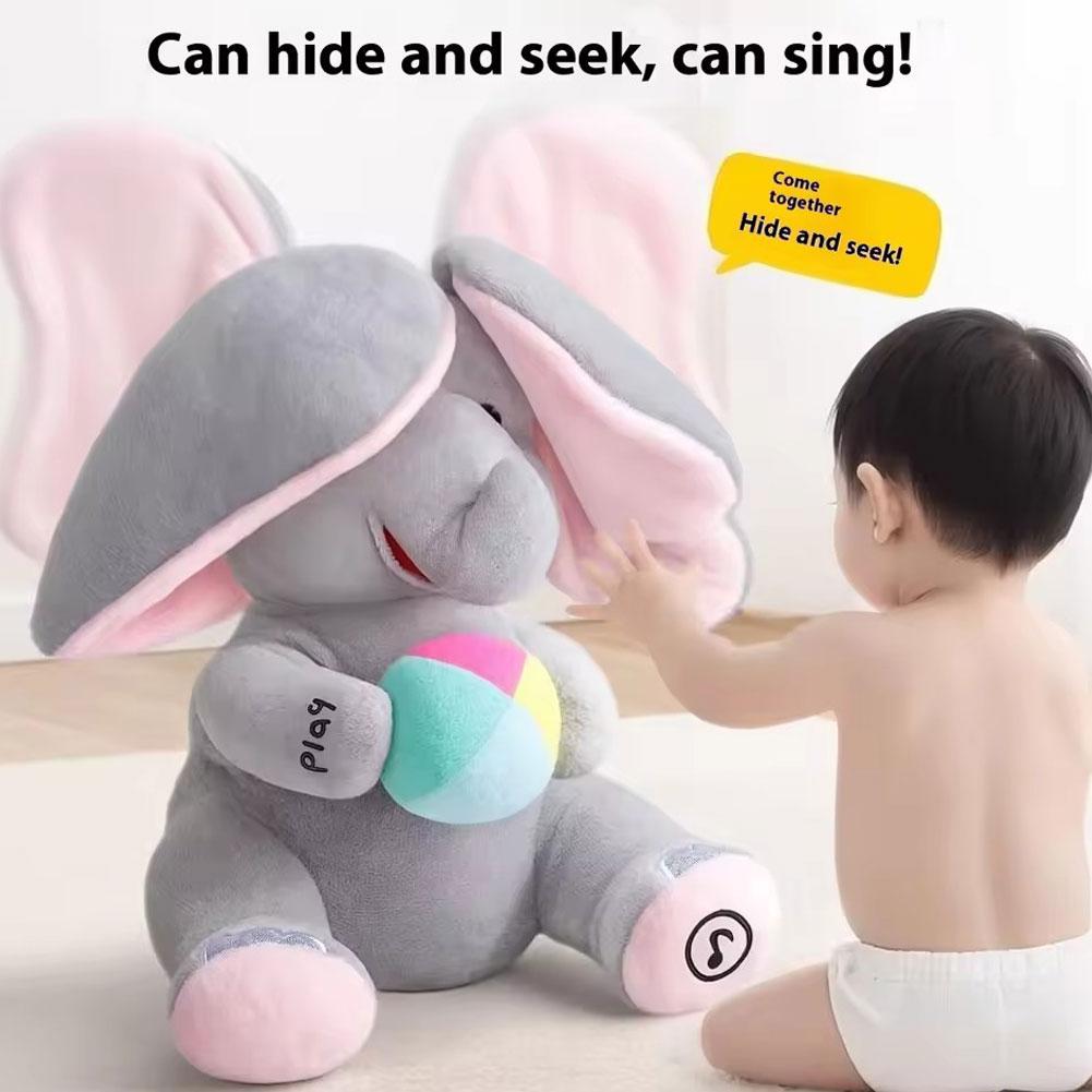 Hide-And-Seek Elephant Plush T - огляд і ціна Kids Toys Elephant