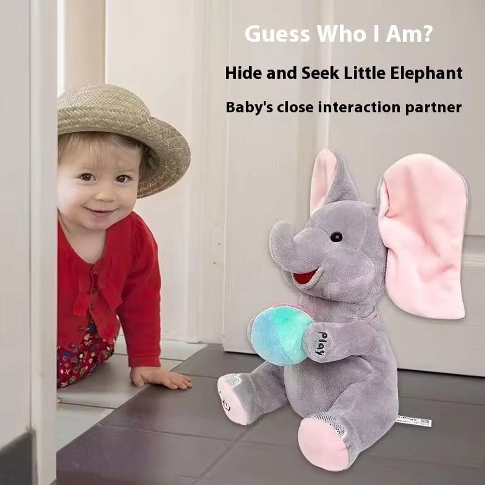 Hide-And-Seek Elephant Plush T - огляд і ціна Kids Toys Elephant