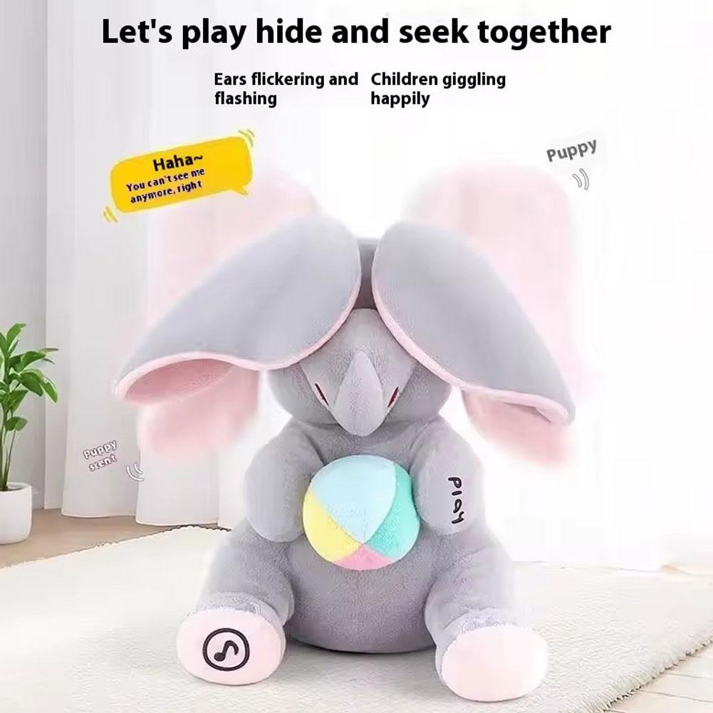 Hide-And-Seek Elephant Plush T - огляд і ціна Kids Toys Elephant