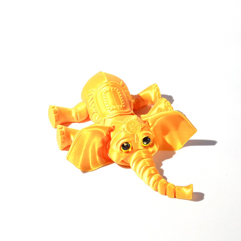 10CM 3D Printed Elephant Model - огляд і ціна Kids Toys Elephant