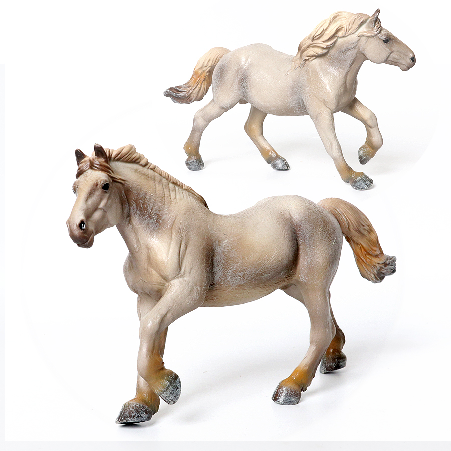 Realistic Horse Model Clydesda - огляд і ціна Kids Toys Horse