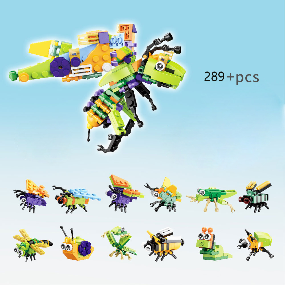 12-in-1 Animal Building Block  - огляд і ціна Kids Toys Elephant
