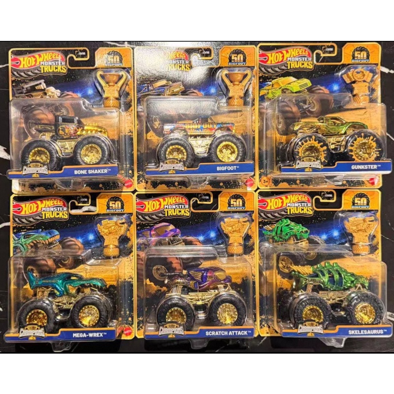 Hot Wheels Monster Trucks Cham - огляд і ціна Hot Wheels Car Monster Trucks