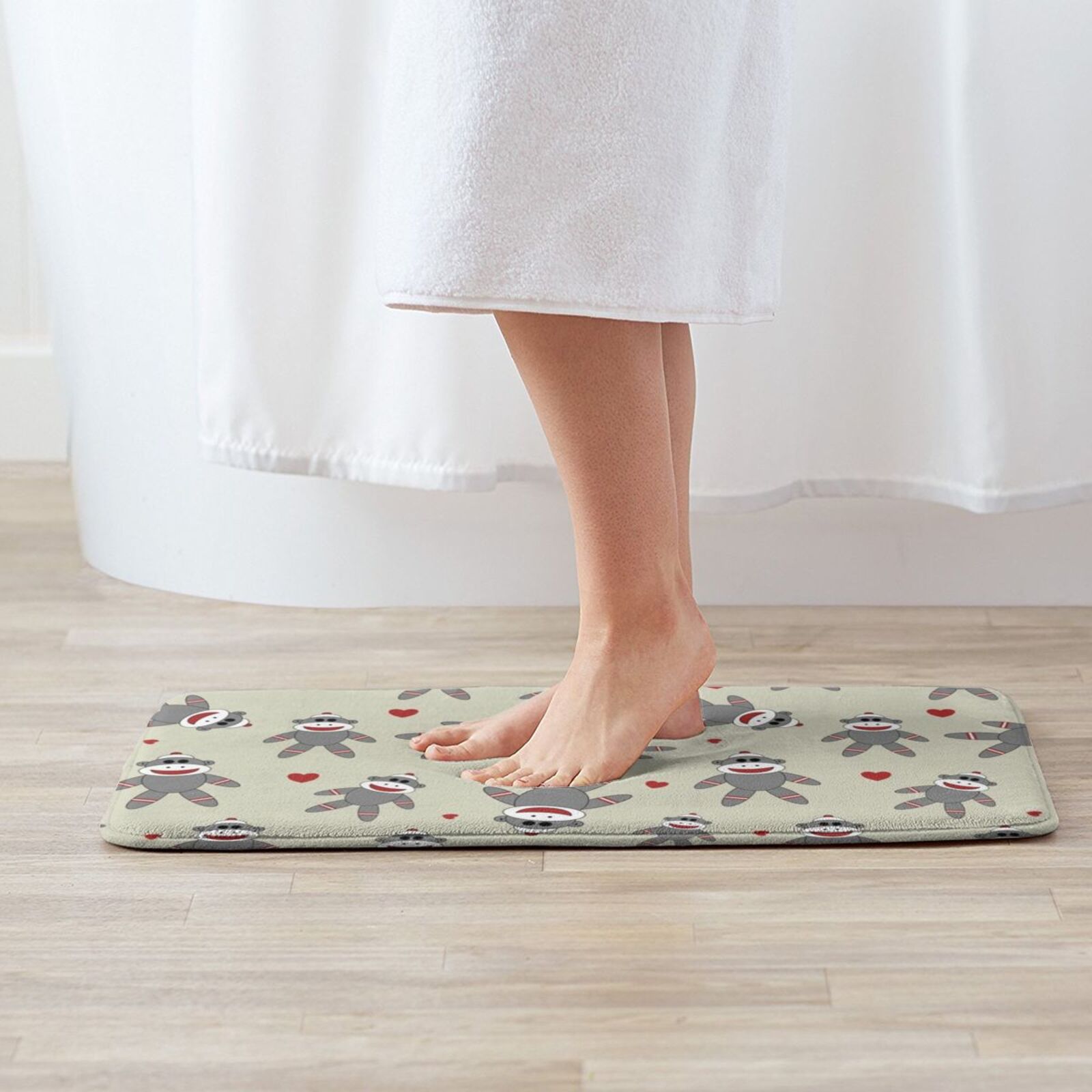 Cute Sock Monkey Carpet Mat Ru - огляд і ціна Kids Quirky Toys