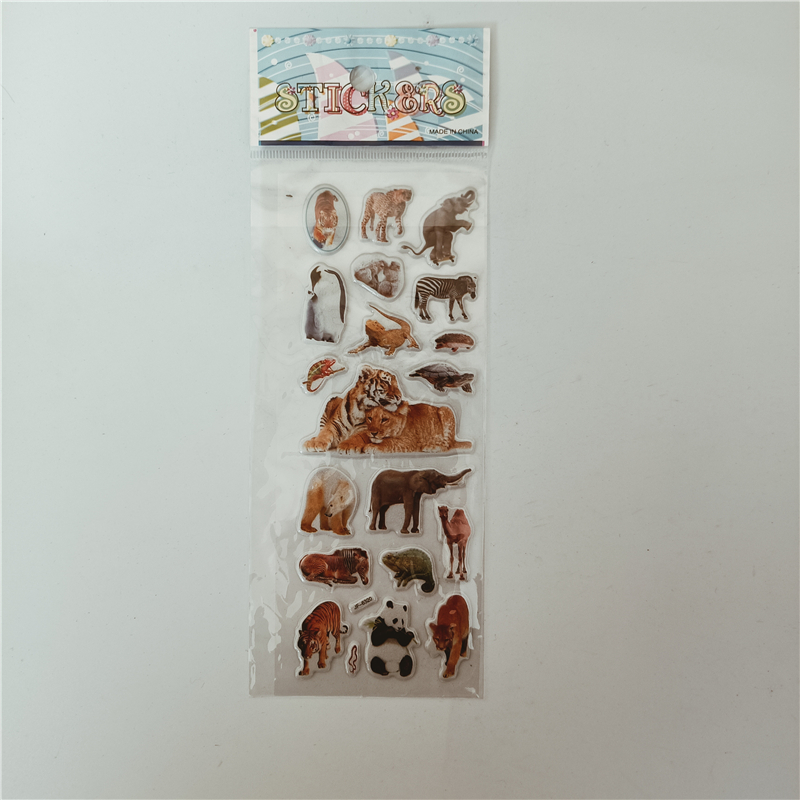 6pcs Wild Animals Style Sticke - огляд і ціна Kids Toys Elephant