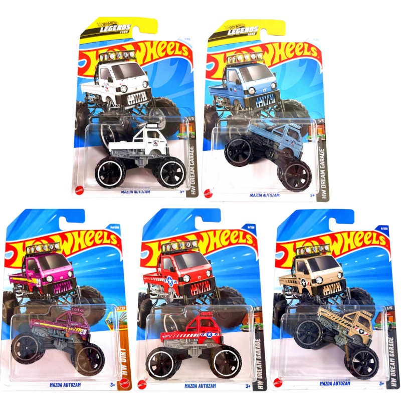 Hot Wheels Mazda Autozam Alloy - огляд і ціна Hot Wheels Car Monster Trucks