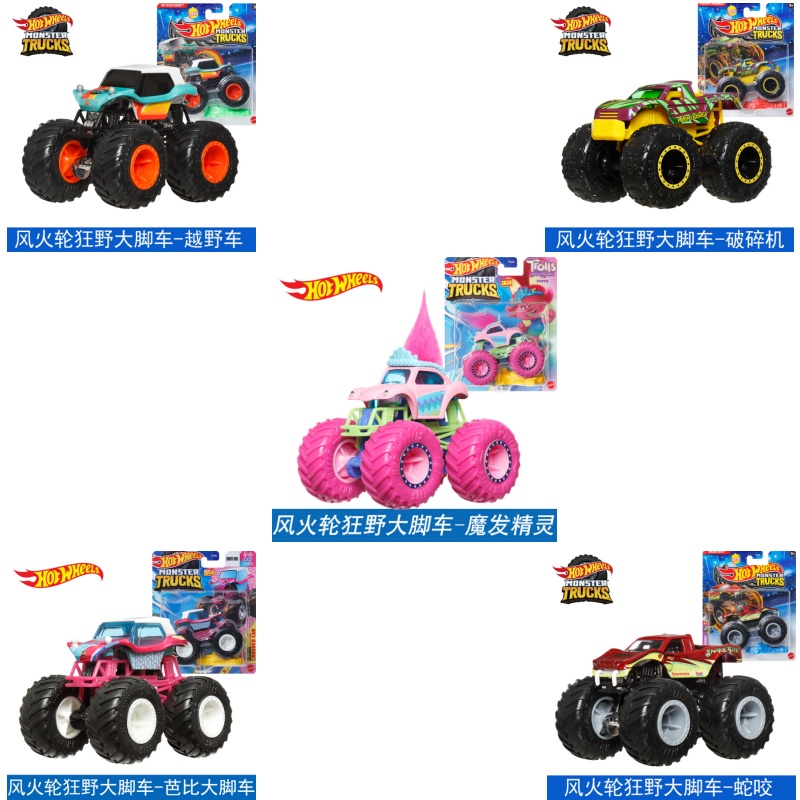 Mattel Hot Wheels 1/64 Monster - огляд і ціна Hot Wheels Car Monster Trucks